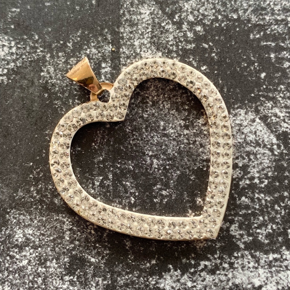 14k 585 Gold Heart Pendant
